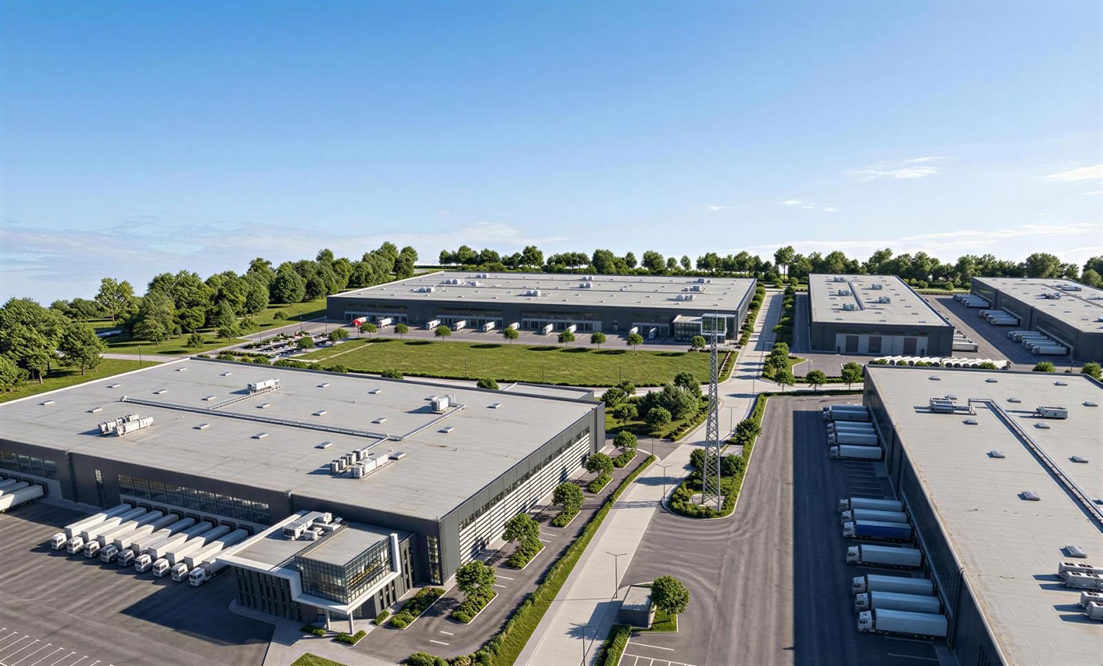 Industrial park masterplan